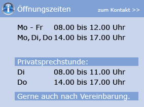 Öffnungszeiten